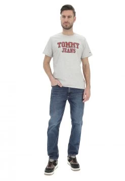 T-shirt Tommy Jeans Con Logo Frontale -Negozio Da Uomo Alla Moda 6fcafbe54f4a114c368e907db2bad063
