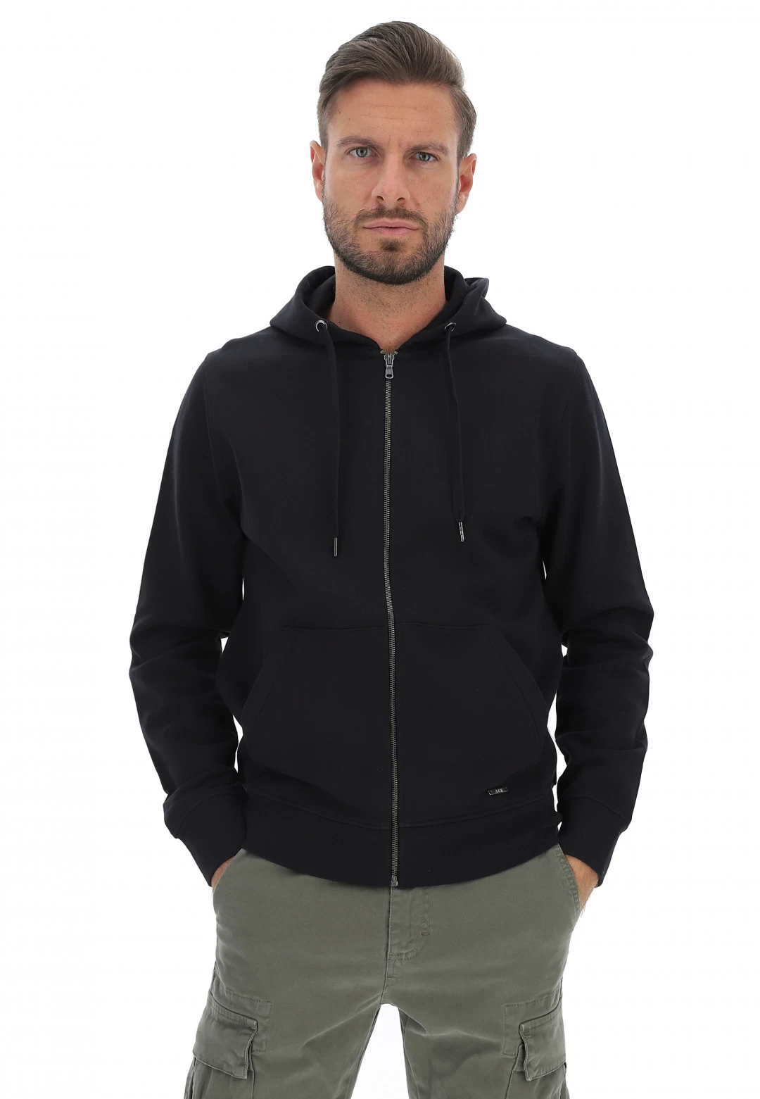 Felpa Garzata Con Zip Age P13201 13 Felpa Garzata Con Zip Age P13201 - immagine 11