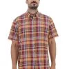 Camicia In Tessuto Seersucker Di Cotone Con Quadretti Fynch-hatton -Negozio Da Uomo Alla Moda 705ea2e23eb87d4d3ba4bf5b3bff32a9