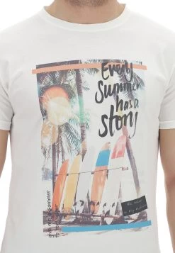 T-shirt Age Uomo In Cotone Made In Italy Con Stampa Summer -Negozio Da Uomo Alla Moda 70ce173901459c79c291a0bcea738fff