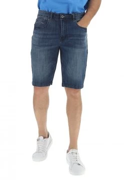 Bermuda Stretch In Denim Be Board Uomo Lavaggio Scuro