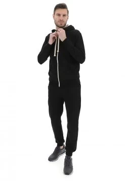 Felpa Garzata Con Cappuccio Interno Bottonato Age Uomo -Negozio Da Uomo Alla Moda 732d76a287453b14e03452cfc4a75dd6