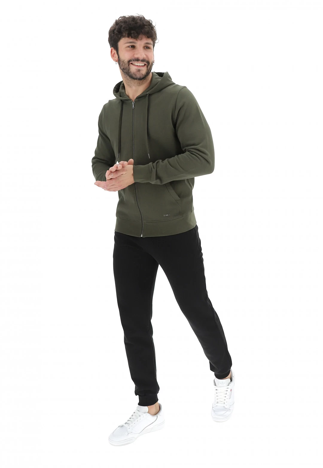 Felpa Garzata Con Zip Age P13201 6 Felpa Garzata Con Zip Age P13201 - immagine 4