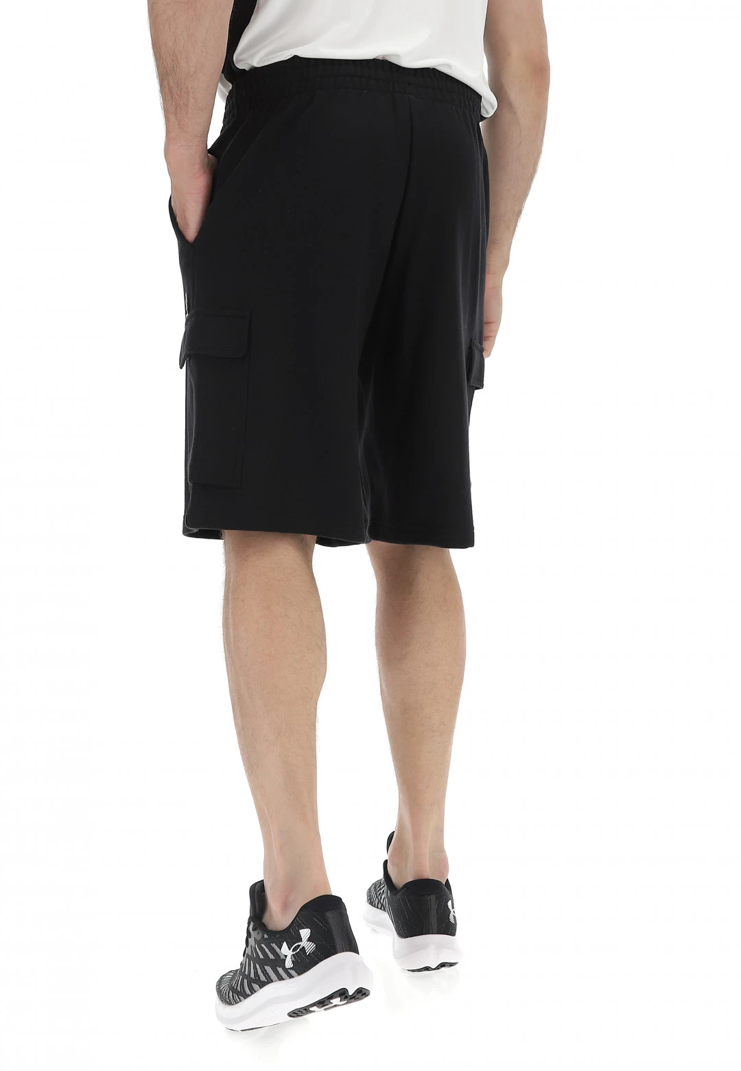 Bermuda Adidas Tasconato Con Logo Piccolo Ricamato 5 Bermuda Adidas Tasconato Con Logo Piccolo Ricamato - immagine 3