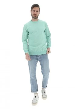 Felpa Girocollo èks Basic Stretch Uomo -Negozio Da Uomo Alla Moda 773ea6b9026e922e82ff333621080486