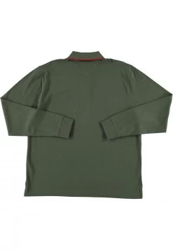 Polo Comfort Fit Ascot Sport In Piquet Tinta Unita Con Logo Ricamato E Bordino Colletto A Contrasto -Negozio Da Uomo Alla Moda 77456def9ed12e24b46f01ddc39a859a