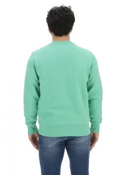 Felpa Girocollo Calvin Klein Jeans Uomo Con Logo Spruzzato Sul Fianco -Negozio Da Uomo Alla Moda 777f4107bf5aceb69e0b15f84e3d7d2b