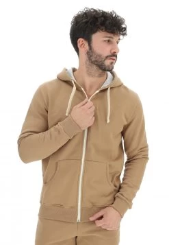 Felpa Zip Con Cappuccio Age Tinta Unita -Negozio Da Uomo Alla Moda 77a6700a7ba8137e939e03475cf21a49