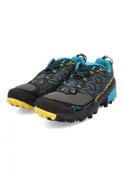Scarpa Trail Running La Sportiva Akyra 36d900614 Dettagli In Giallo E Azzurro -Negozio Da Uomo Alla Moda 7808cfa268ec0151bd7de3c6429d9f8c