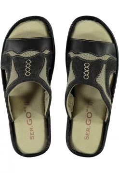 Ciabatte Ser.gò 1982-103 Con Sottopiede In Pelle