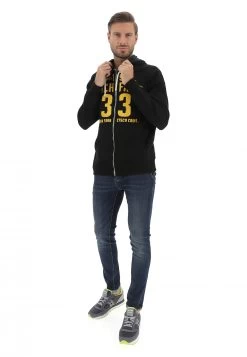 Felpa Con Cappuccio Full Zip Richfield Con Stampa E Tasche Frontali -Negozio Da Uomo Alla Moda 7ad0c6fa56db9a66c478d2902cb0b333