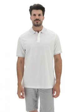 Polo Bugatti Uomo In Cotone Piquet Con Profili A Contrasto