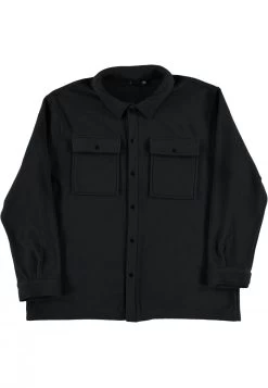 Camicia In Pile Only&sons 22024152 Over Fit Tinta Unita Con Bottoni A Pressione