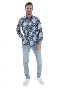 Camicia Markup Uomo In Fantasia Fiori All Over Art. Mk493034 -Negozio Da Uomo Alla Moda 7c48c9f5ca5693abe8bc4b53bef656ea