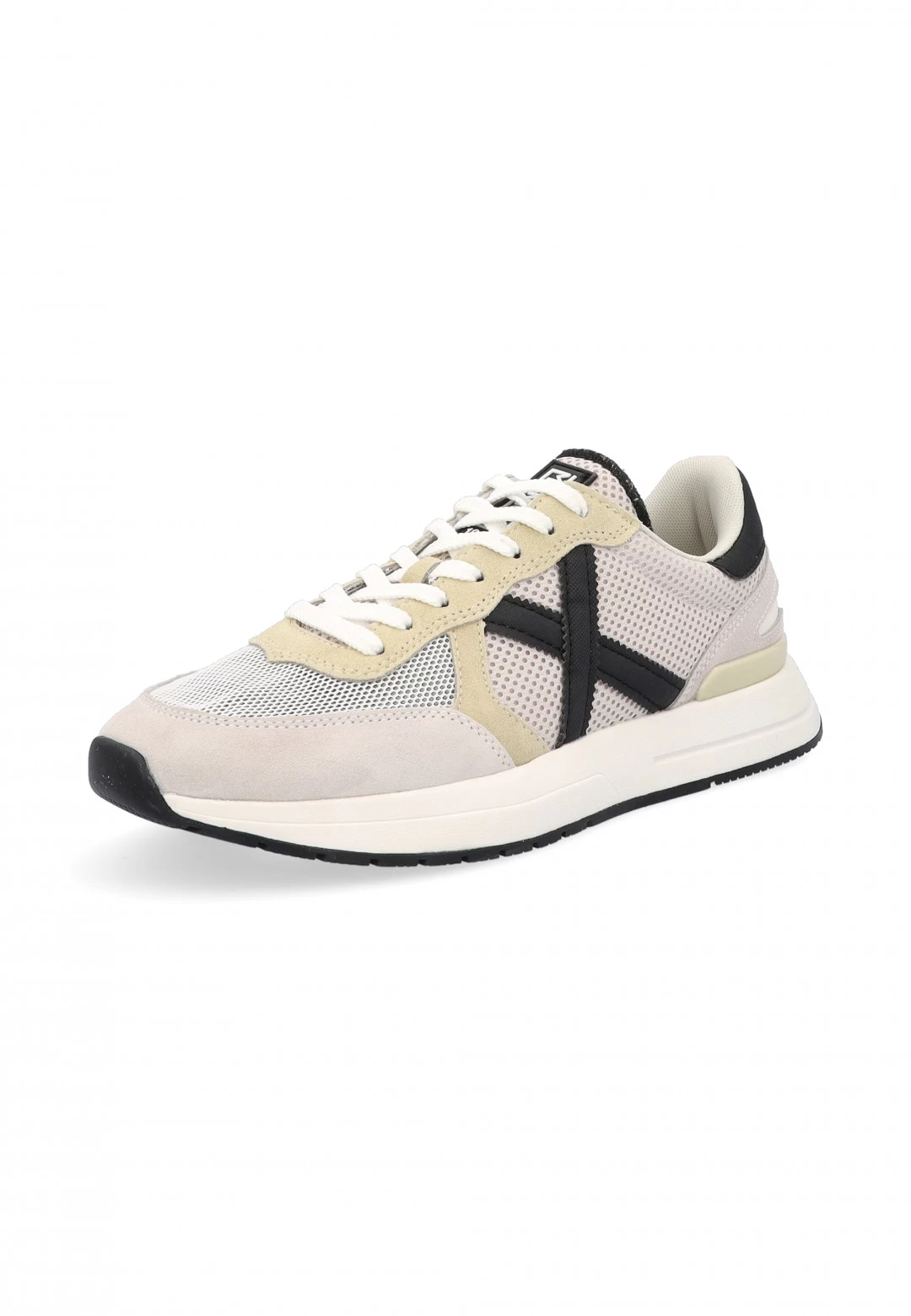 Sneakers Uomo Munich In Tessuto E Pelle Con Dettagli Scamosciati Multicolor 4 Sneakers Uomo Munich In Tessuto E Pelle Con Dettagli Scamosciati Multicolor - immagine 2