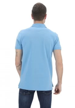 Polo Tommy Jeans In Cotone Piquet Con Bandierina Logo Applicata -Negozio Da Uomo Alla Moda 7fde073c64e03e5171c55f53103941b6