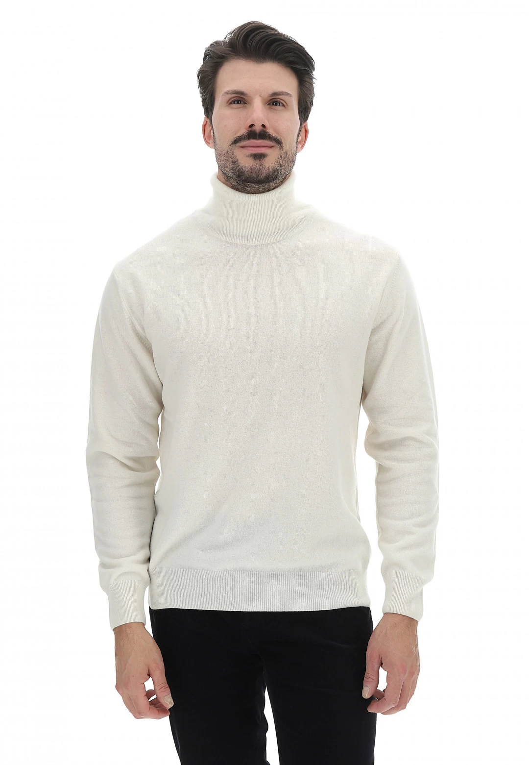 Dolcevita Uomo Morgano In Misto Lana Merino E Cashmere Made In Italy 3 Dolcevita Uomo Morgano In Misto Lana Merino E Cashmere Made In Italy