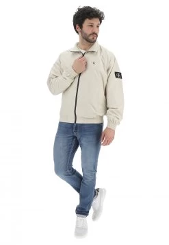 Calvin Klein Jeans Giubbino Calvin Klein Uomo Tinta Unita Con Zip E Logo A Contrasto 11 Calvin Klein Jeans Giubbino Calvin Klein Uomo Tinta Unita Con Zip E Logo A Contrasto -Negozio Da Uomo Alla Moda 81042bb94922d7053e817f5b395c4e49