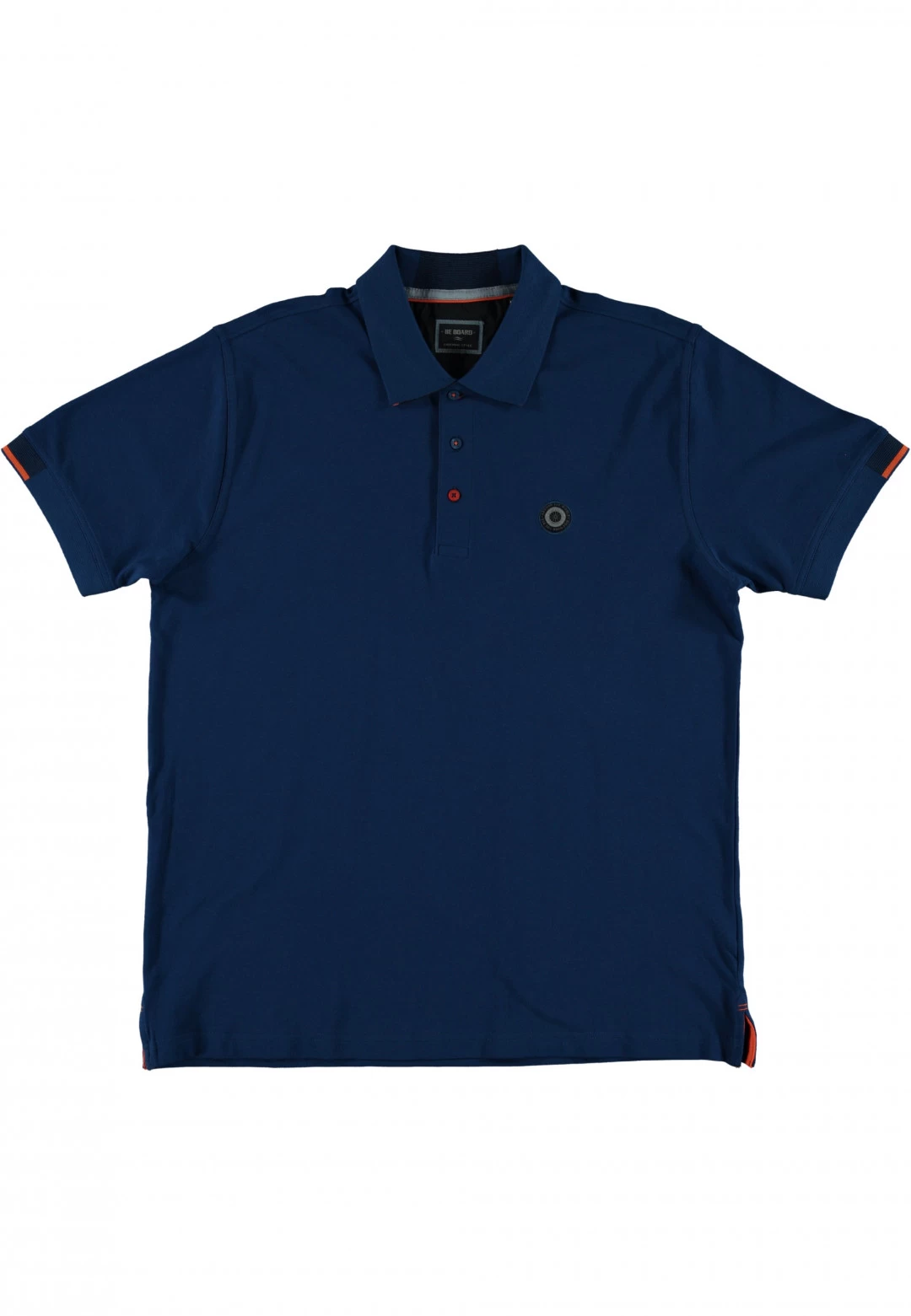 Polo Manica Corta Piquet Be Board Extrasize Con Contrasti 9 Polo Manica Corta Piquet Be Board Extrasize Con Contrasti - immagine 7