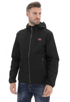 Nautica Giubotto Softshell Norway In Tessuto Tecnico Con Cappuccio E Tasche
