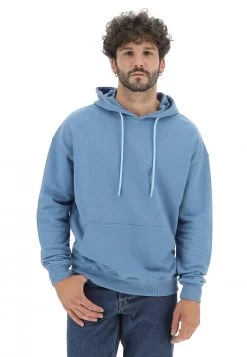 Felpa 8.9 Made In Italy In Cotone Garzato Over Fit