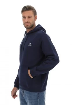 Felpa Con Cappuccio Converse 10024509 Con Tasca A Marsupio -Negozio Da Uomo Alla Moda 84be50e78e745c437d334f1de9934563