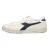 Sneakers Diadora Game L Low Waxed In Pelle Bianca E Blu -Negozio Da Uomo Alla Moda 8538f186522f4721320c7ed1fc5c8a24