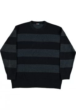 Maglione Girocollo Re Del Mare Over Fit A Righe