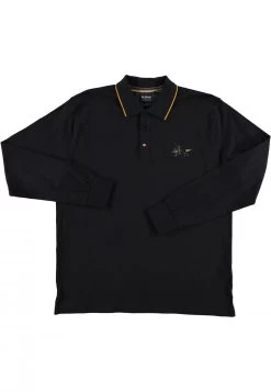 Polo Manica Lunga Con Bordo A Contrasto Be Board Uomo