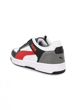 Sneakers Uomo Puma Rebound Joy Low 380747 06 Bianche E Nere Con Dettagli Rossi -Negozio Da Uomo Alla Moda 8940627fd99c0e2a8a88f8374d8e647d
