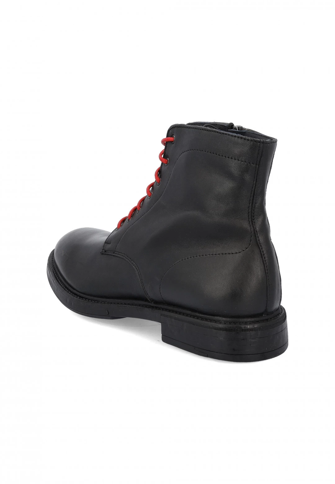 Stivaletto Elegante In Pelle Nera Piùdue Con Zip Laterale Made In Italy 6 Stivaletto Elegante In Pelle Nera Piùdue Con Zip Laterale Made In Italy - immagine 4