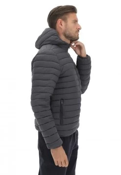 Giubbotto Imbottito Con Cappuccio 8.9 Con Interno A Contrasto -Negozio Da Uomo Alla Moda 8c0a6fe785ff31ab42fcf2e9de540f55