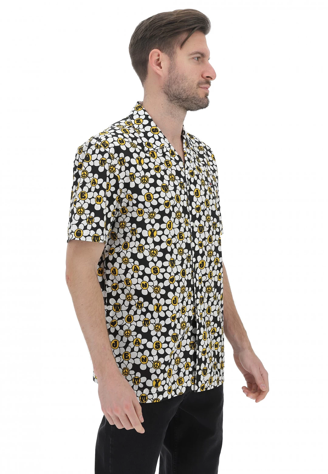 Camicia Manica Corta Tommy Jeans Dm0dm16492 4 Camicia Manica Corta Tommy Jeans Dm0dm16492 - immagine 2