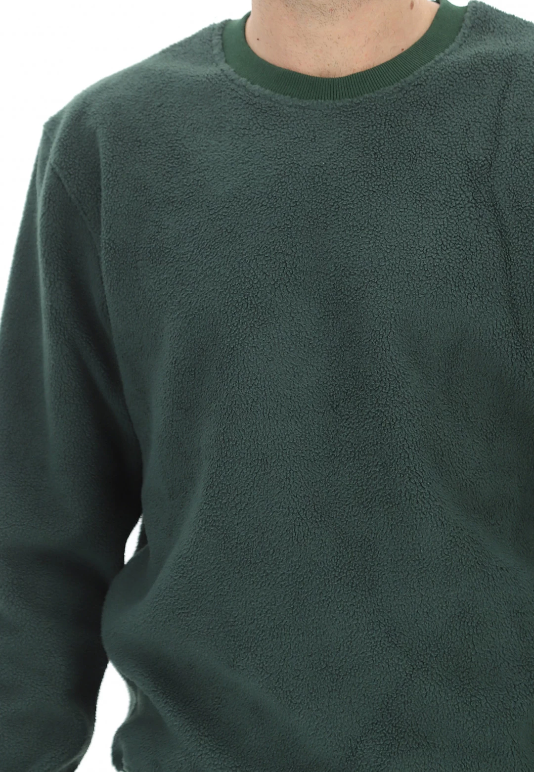 Felpa Girocollo Gianni Lupo Effetto Orsetto 6 Felpa Girocollo Gianni Lupo Effetto Orsetto - immagine 4