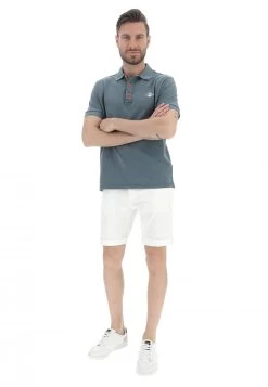 Polo Manica Corta Replay In Cotone Con Logo Applicato -Negozio Da Uomo Alla Moda 90b62cd0ff9897a55cf7bdb5e1efce20