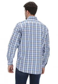 Camicia A Quadri Manica Lunga Regular Rotte Medieterranee 8 Camicia A Quadri Manica Lunga Regular Rotte Medieterranee -Negozio Da Uomo Alla Moda 9282ea9a044abc0df97917d74b45dadc