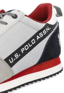 Sneakers Da Uomo U.s. Polo Assn. Con Logo Sul Lato Color Grigio -Negozio Da Uomo Alla Moda 92bb07a6039df8c95acc95dc09adf9f6