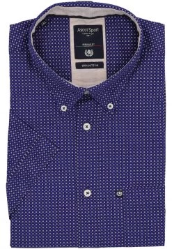 Camicia Maniche Corte Comfort Fit Ascot Sport In Microfantasia All Over 11 Camicia Maniche Corte Comfort Fit Ascot Sport In Microfantasia All Over -Negozio Da Uomo Alla Moda 930519997450282b44edcbf97cb39a95