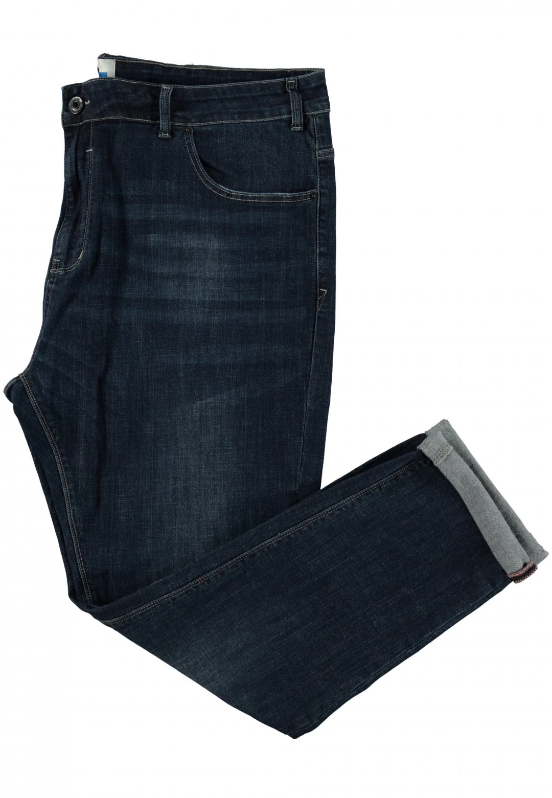 Jeans Over Fit Frankie Malone Uomo Elasticizzati Lavaggio Scuro 4 Jeans Over Fit Frankie Malone Uomo Elasticizzati Lavaggio Scuro - immagine 2