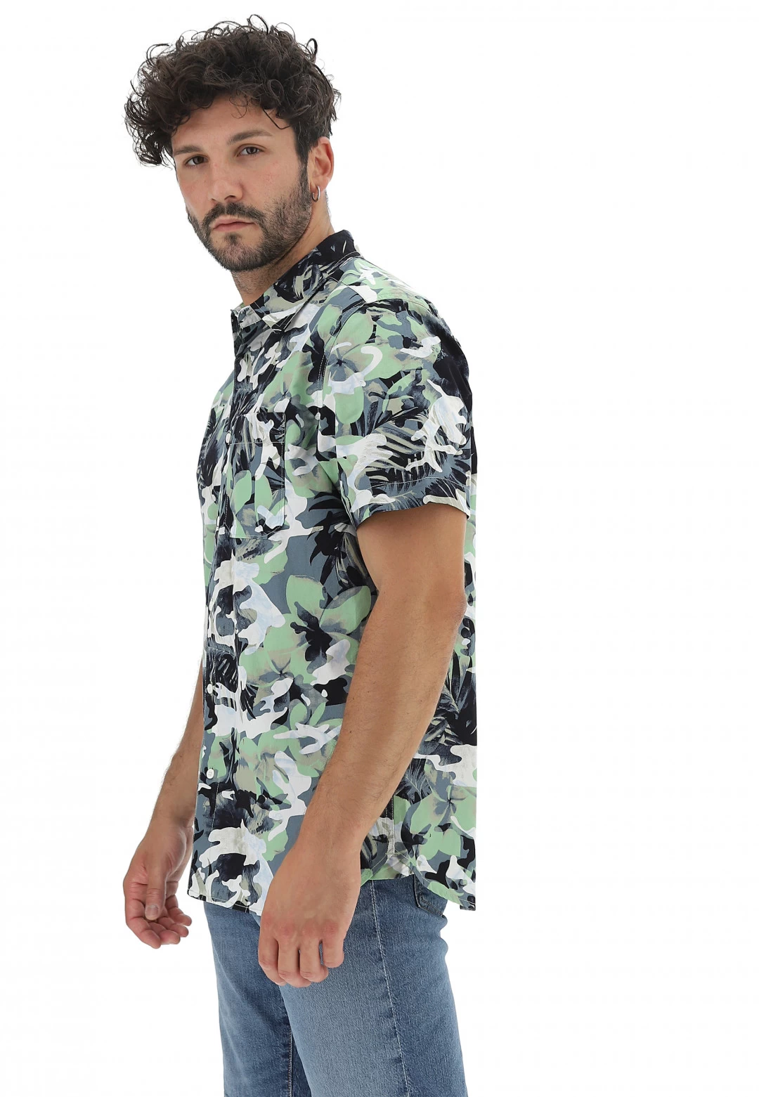 Camicia Manica Corta In Fantasia The North Face A55nd 4 Camicia Manica Corta In Fantasia The North Face A55nd - immagine 2