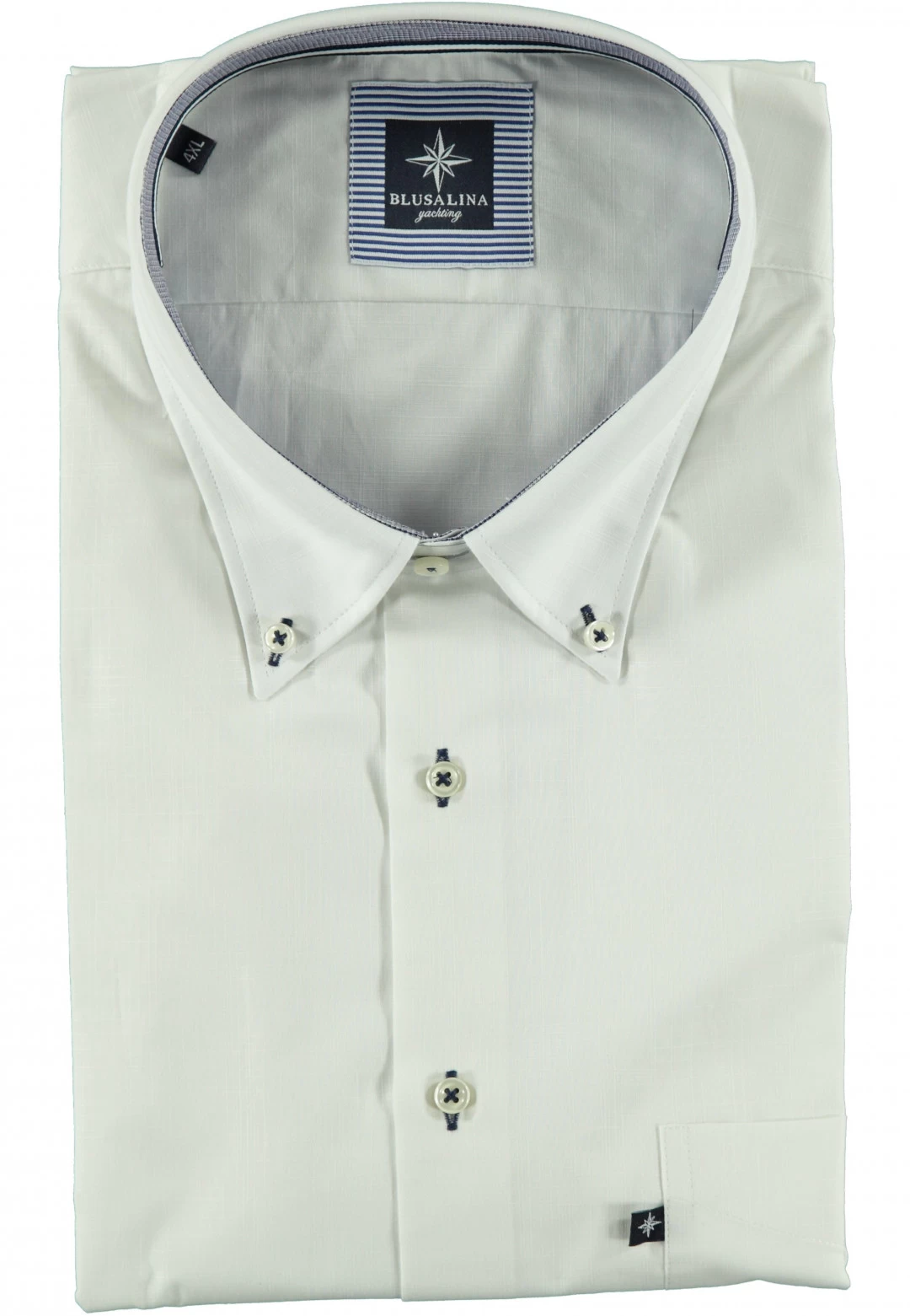Camicia Mezza Manica Blusalina U04692eover 4 Camicia Mezza Manica Blusalina U04692eover - immagine 2