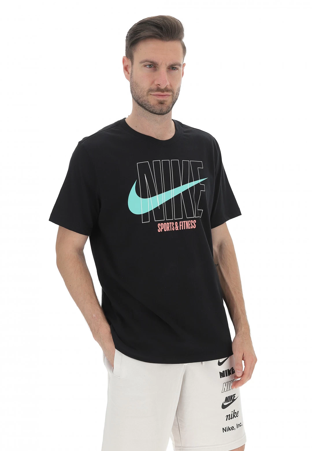 T-shirt Nike Dri-fit Uomo Con Logo Grande 3 T-shirt Nike Dri-fit Uomo Con Logo Grande