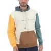 Felpa Con Cappuccio Age Made In Italy Con Parti Multicolor E Scritta Centale -Negozio Da Uomo Alla Moda 984a9f88b0058aebebdc65948fe45cfe