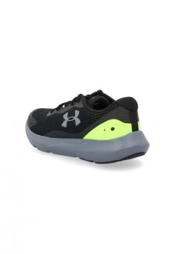 Scarpe Uomo Da Running Under Armour Surge 3 3024883-003 Nero Con Dettagli Verdi -Negozio Da Uomo Alla Moda 9901531e4a70bb8cbccc32a47d9e667c