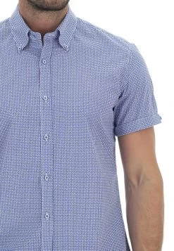 Camicia Mezza Manica Rotto Meditterranee In Fantasia All Over -Negozio Da Uomo Alla Moda 9979fc20a4b99052ee8cb0739c57f37f
