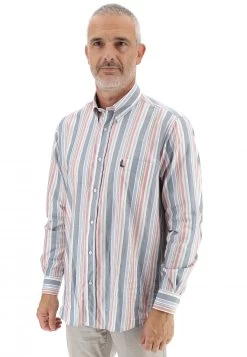 Camicia Righe Contrasto Rotte Mediterranee