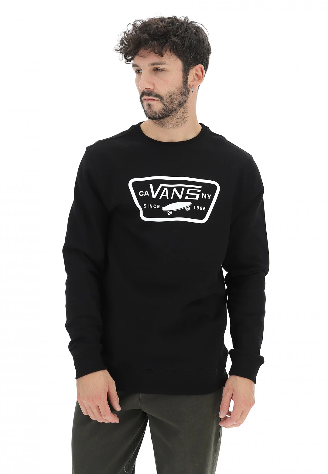 Felpa Girocollo Vans Vn0a45ciblk 3 Felpa Girocollo Vans Vn0a45ciblk