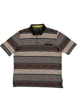 Polo Manica Corta A Righe Montecarlo Comfort