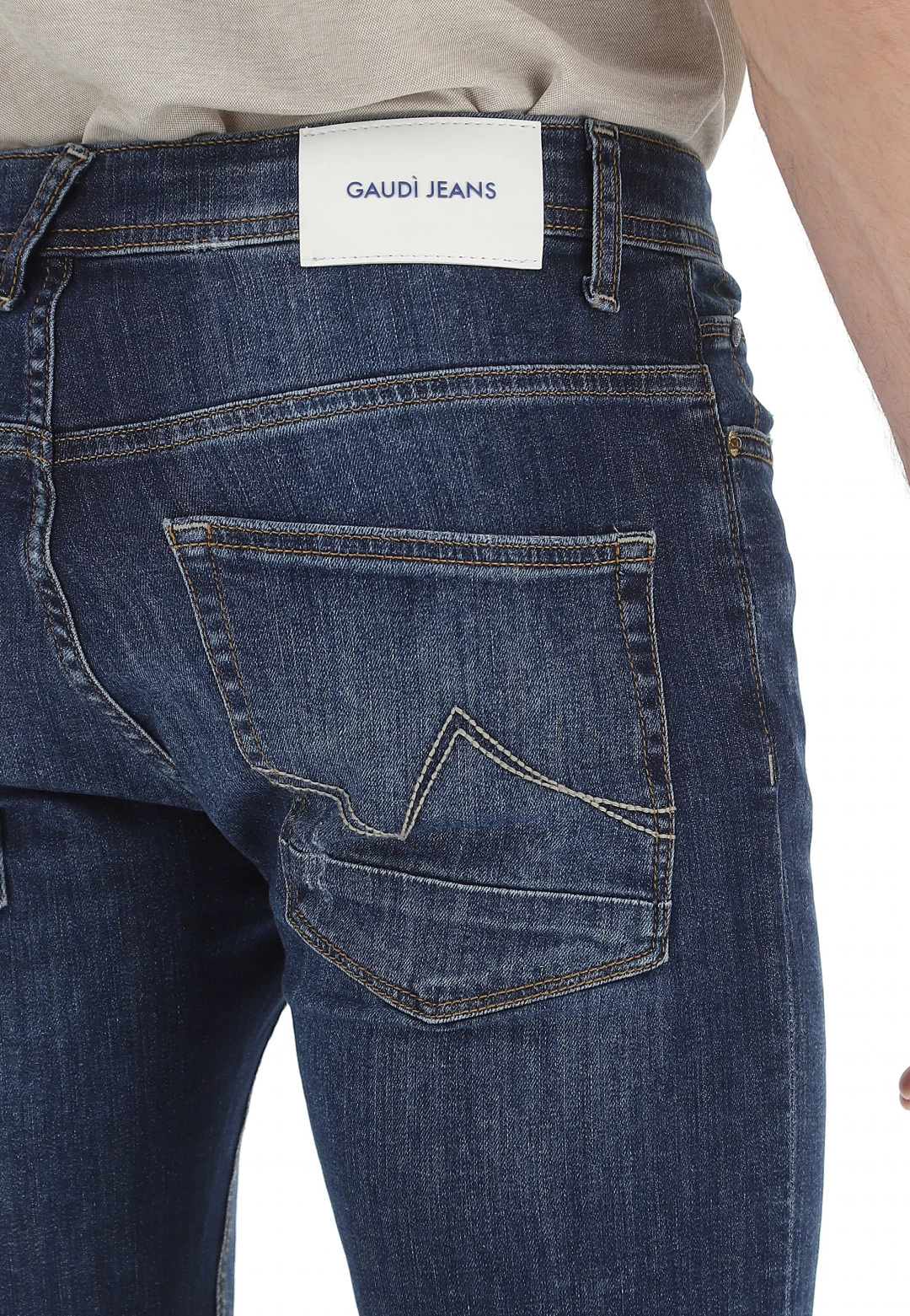 Gaudi Jeans Uomo Gaudì Gu26009 Elasticizzati Con Micro Rotture 7 Gaudi Jeans Uomo Gaudì Gu26009 Elasticizzati Con Micro Rotture - immagine 5