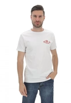 T-shirt Replay Maxi Stampa Sul Retro